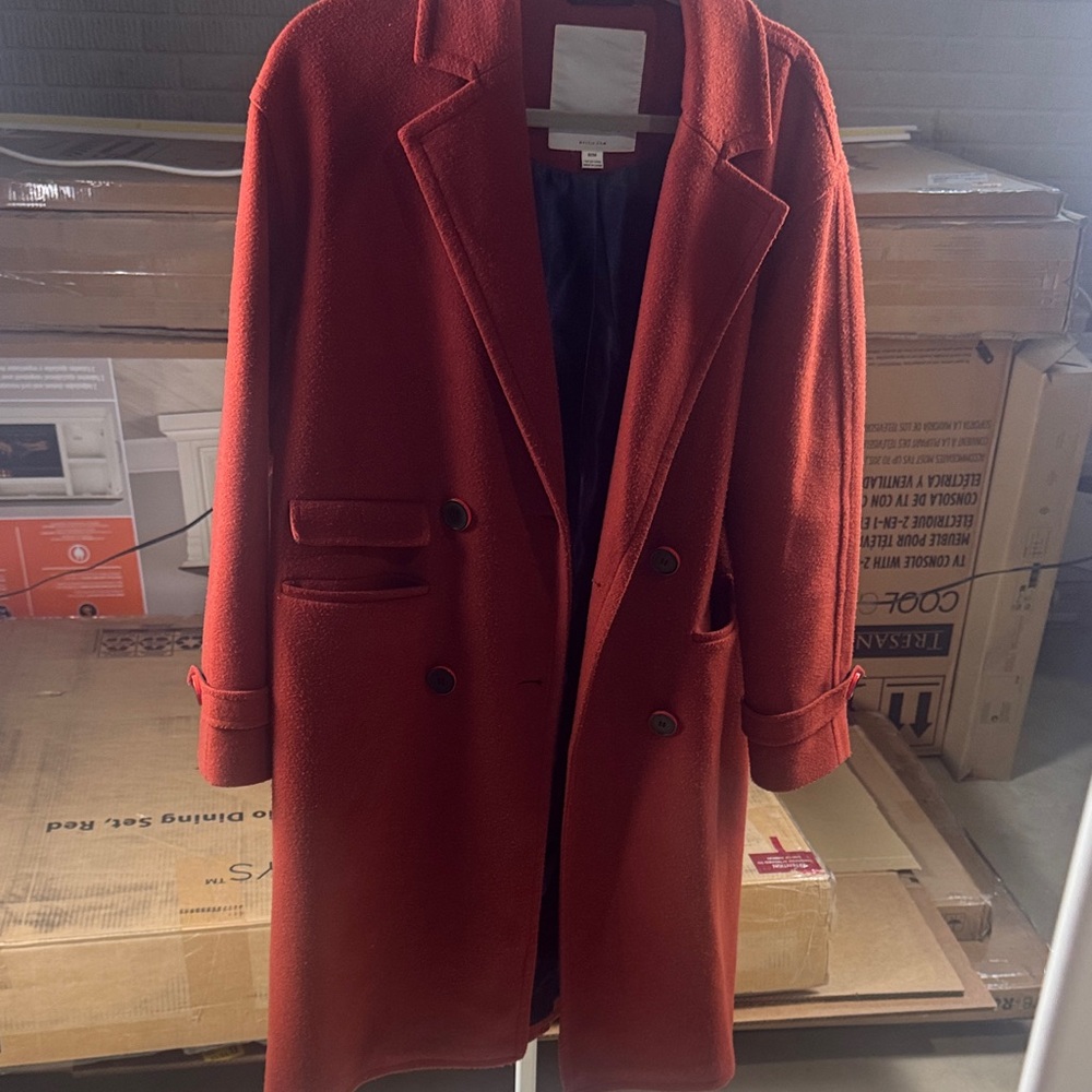 NVLT orange Red Coat